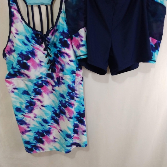 Maillot De Bain 2 Pièces Fille Arizona – Taille 6 – Vert Fluo Et Rose – NEUF étiquettes